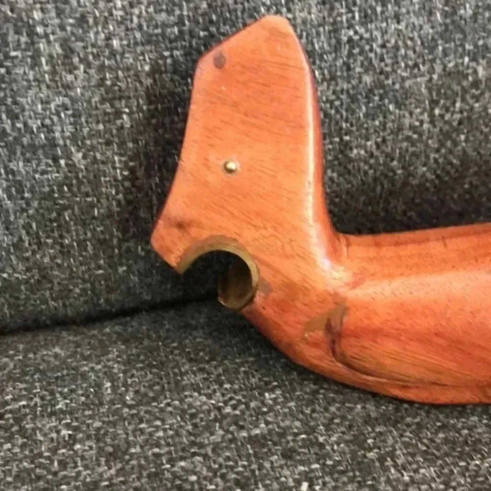 Vintage Hand Carved Wood Mid Century Bird Bottle Opener